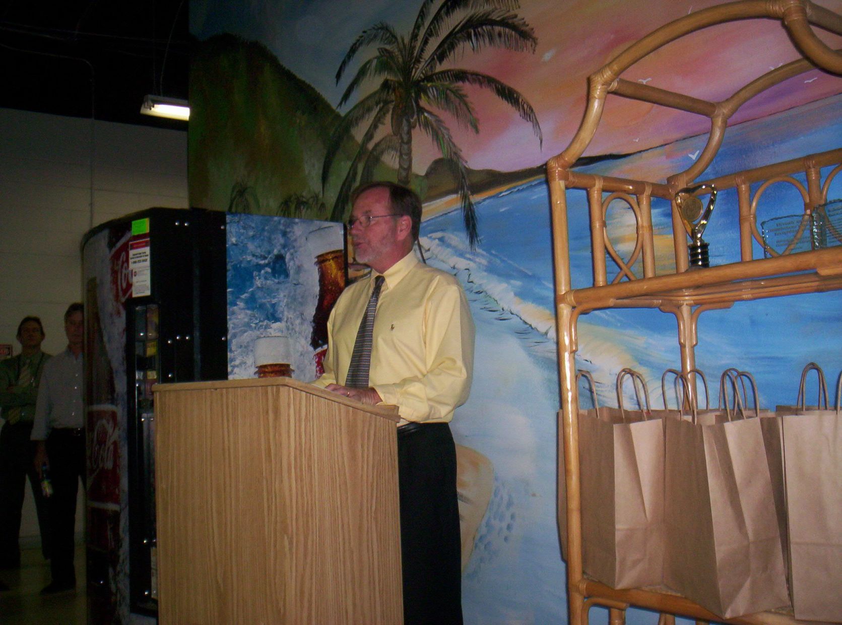 Gerry Leads quarterly meeting